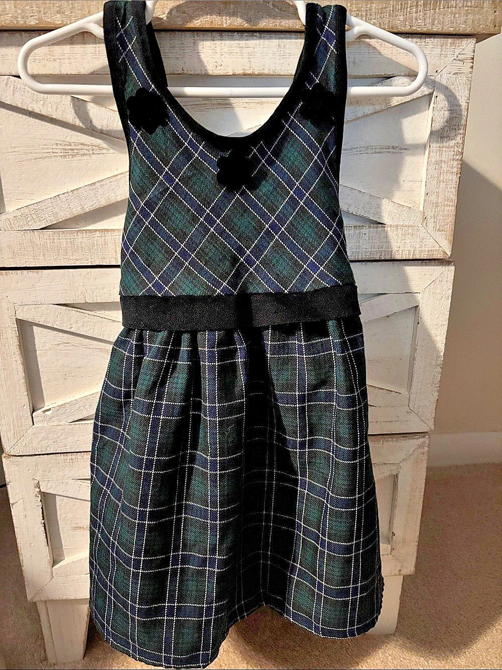 PLAID JUMPER